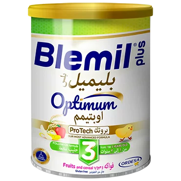 Blemil plus 3 Fruits and cereal Optimum ProTech